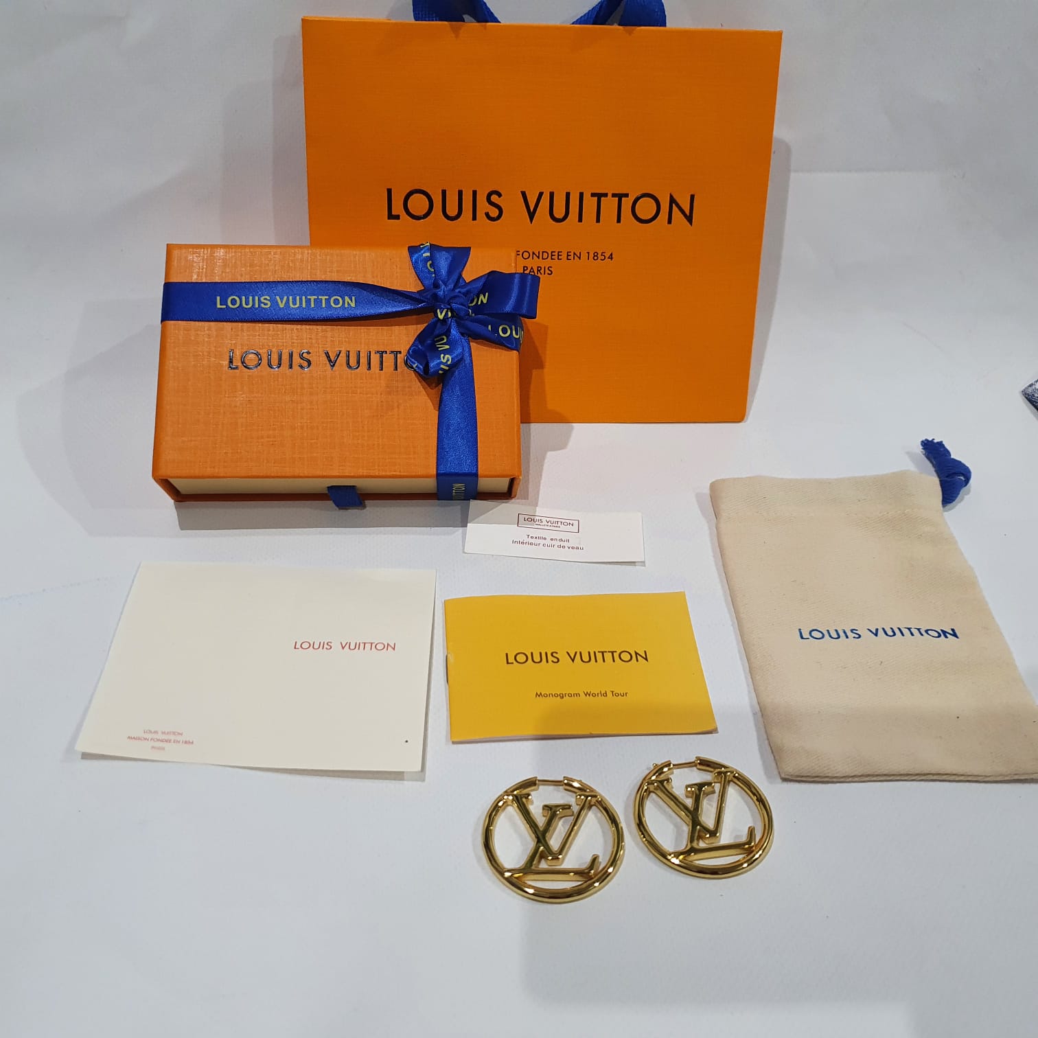 Louis Vuitton Hoop earrings