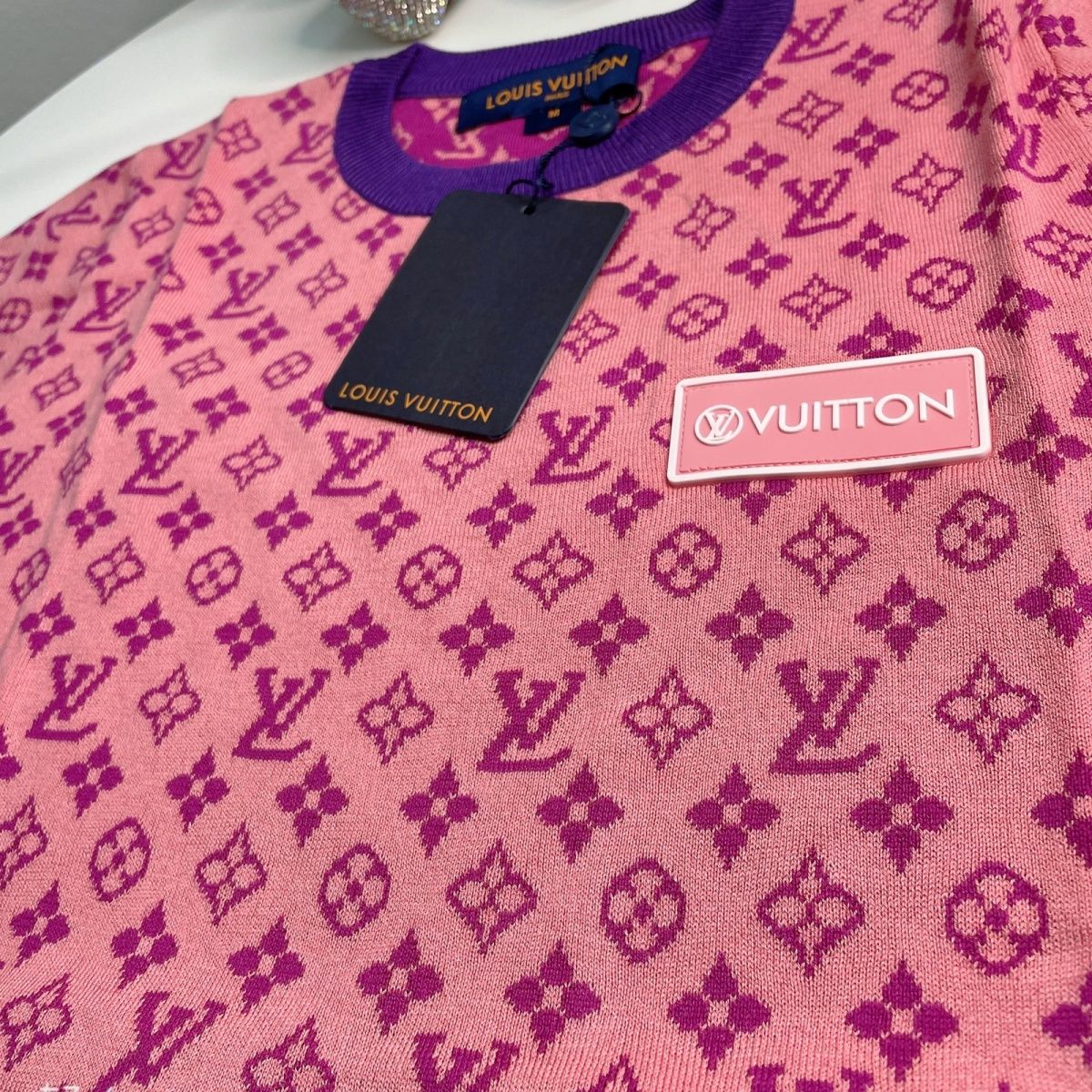 Louis Vuitton knitted/woolen top t shirt