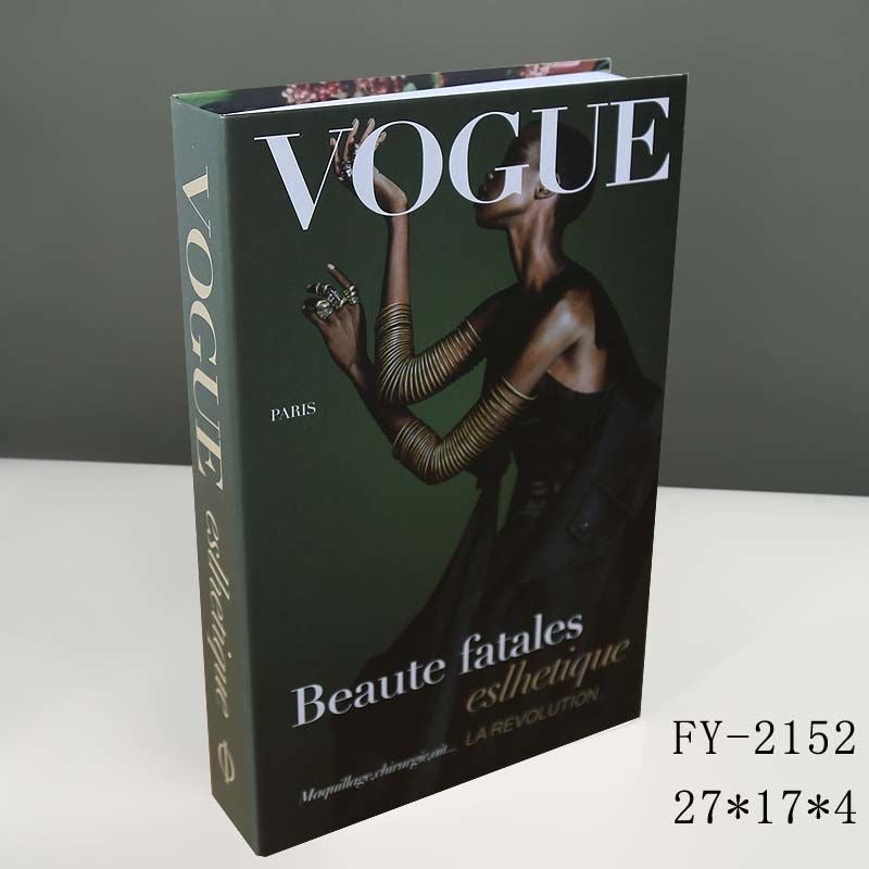 Foldable fake decoration books - Vogue