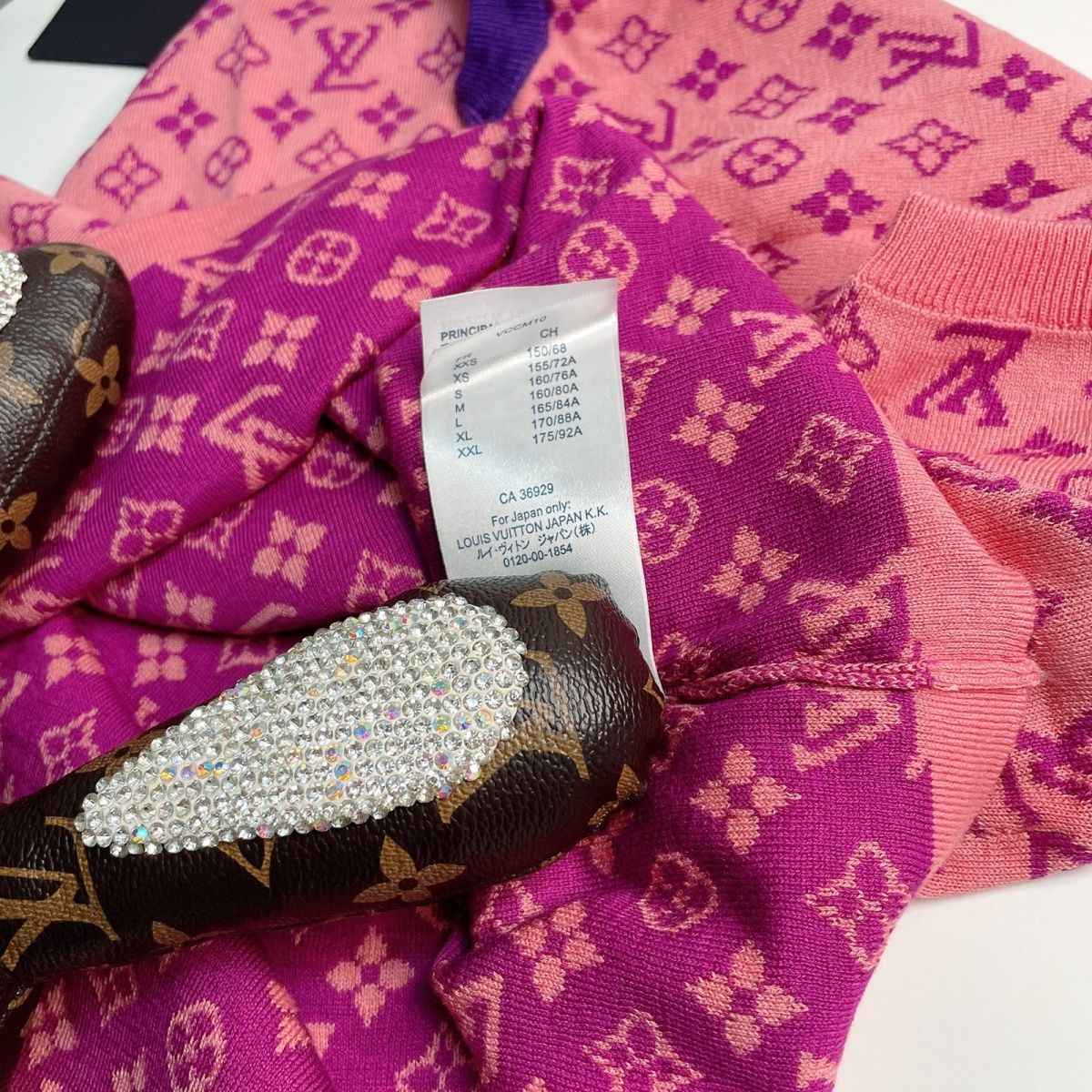 Louis Vuitton knitted/woolen top t shirt