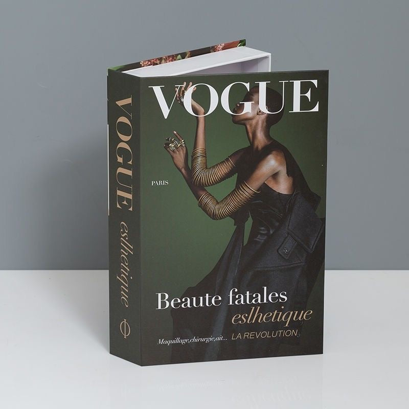 Foldable fake decoration books - Vogue