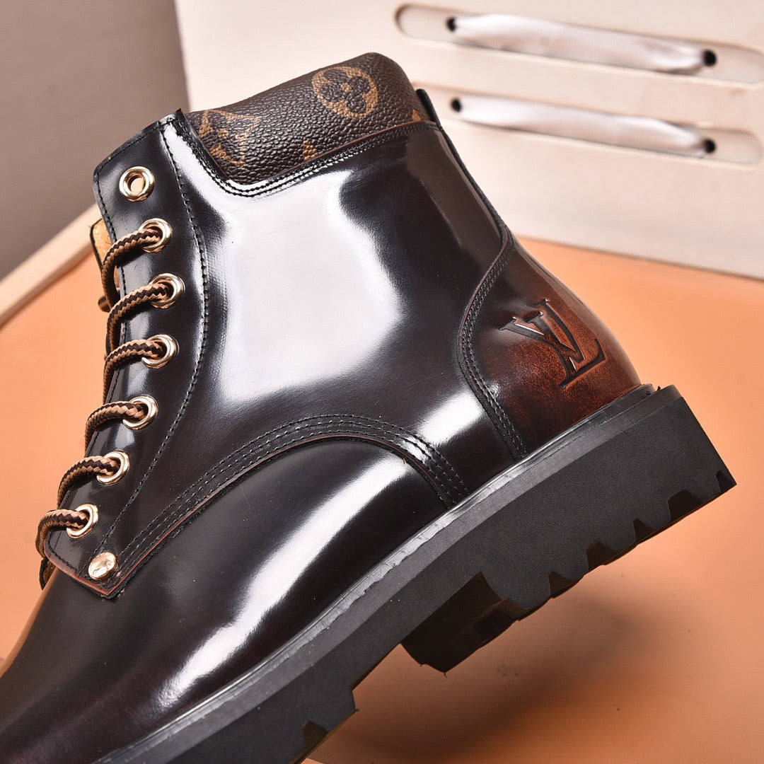 Louis Vuitton ankle shoes boots