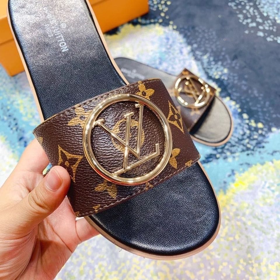 Louis Vuitton Lock It Flat Mules Sandals – Merit Trends