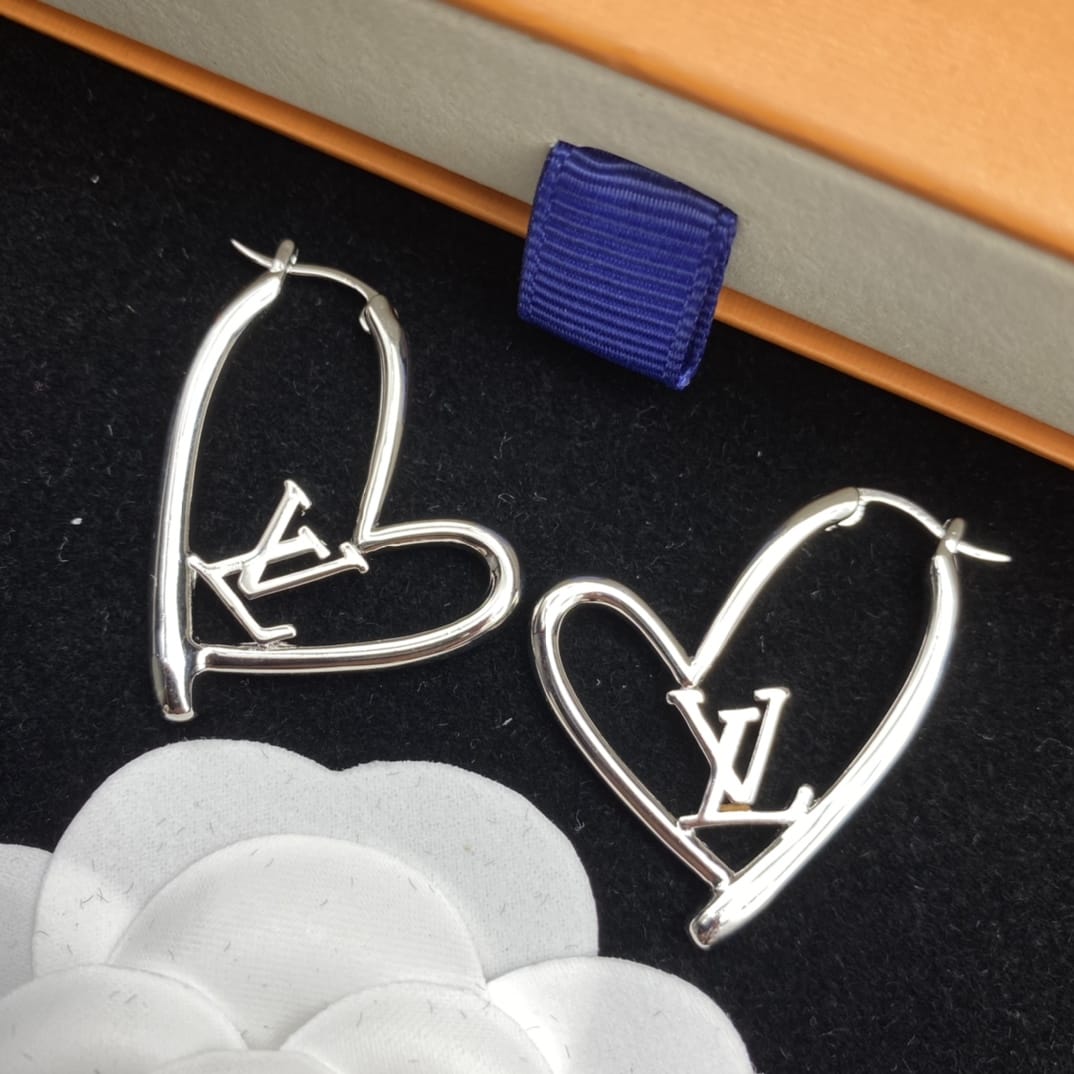 Louis Vuitton Heart Earrings