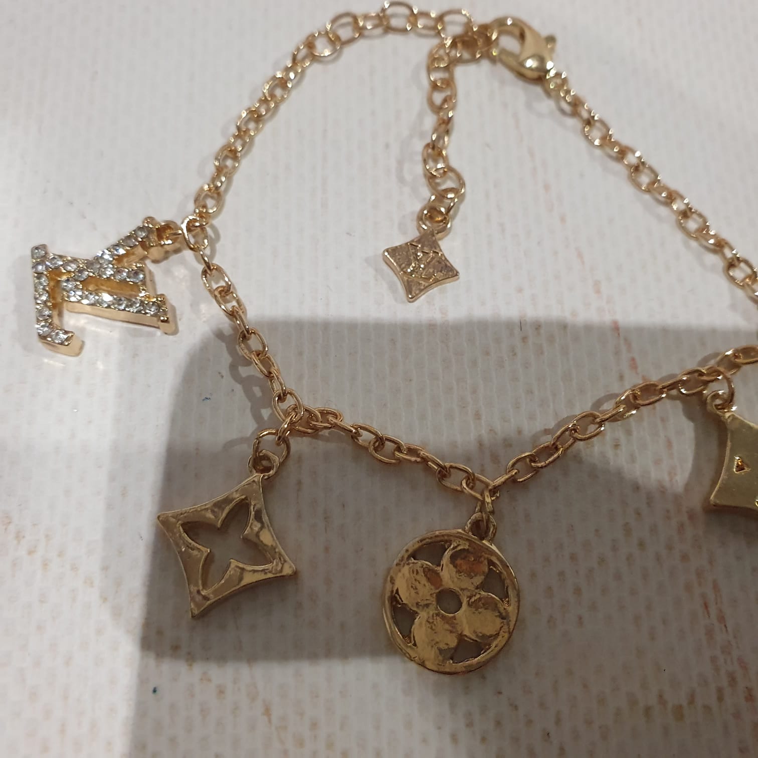 Louis Vuitton Necklace and Bracelet