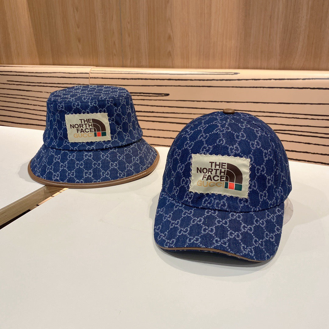 Gucci  North Face Bucket hat or Cap