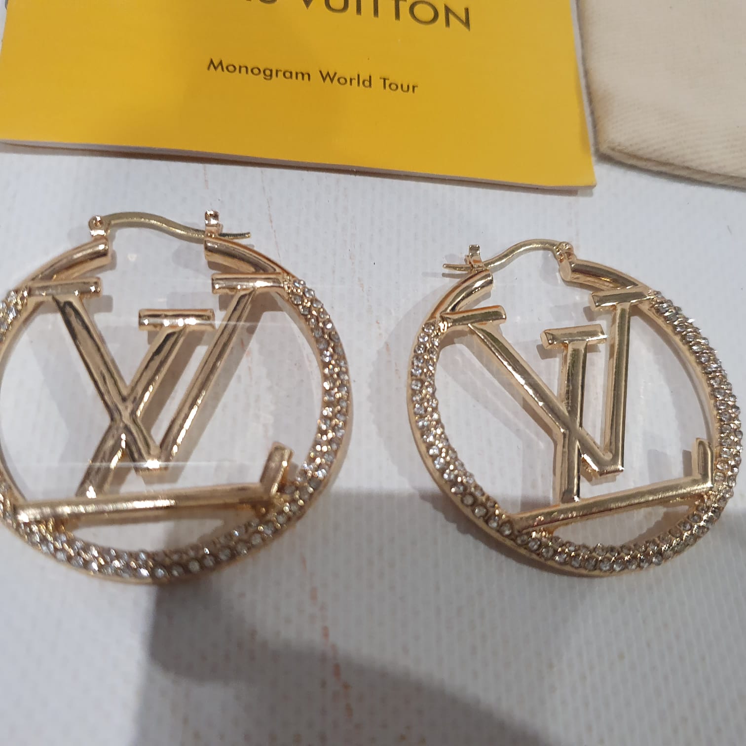 Louis  Vuitton Necklace, Earrings and Brooch Set