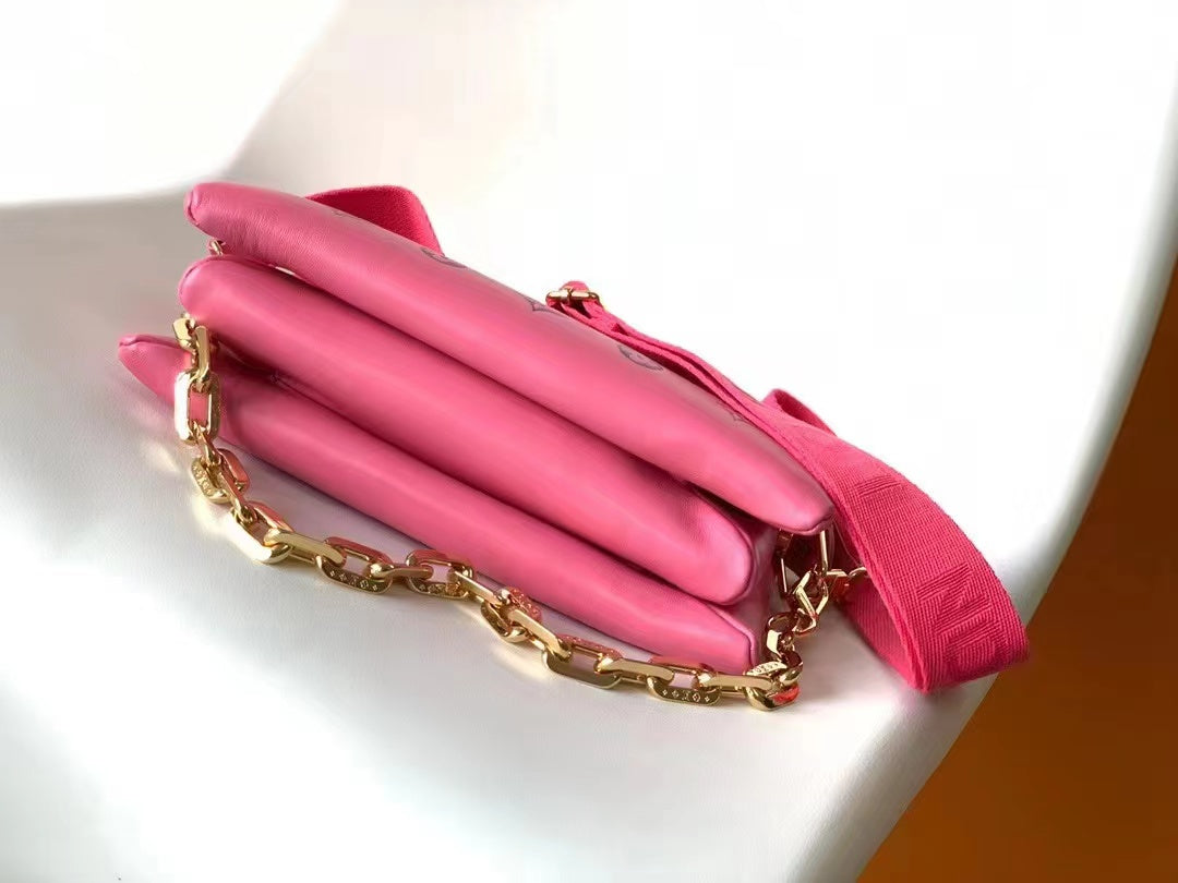 Louis Vuitton Coussin leather Handbag  lushentic version