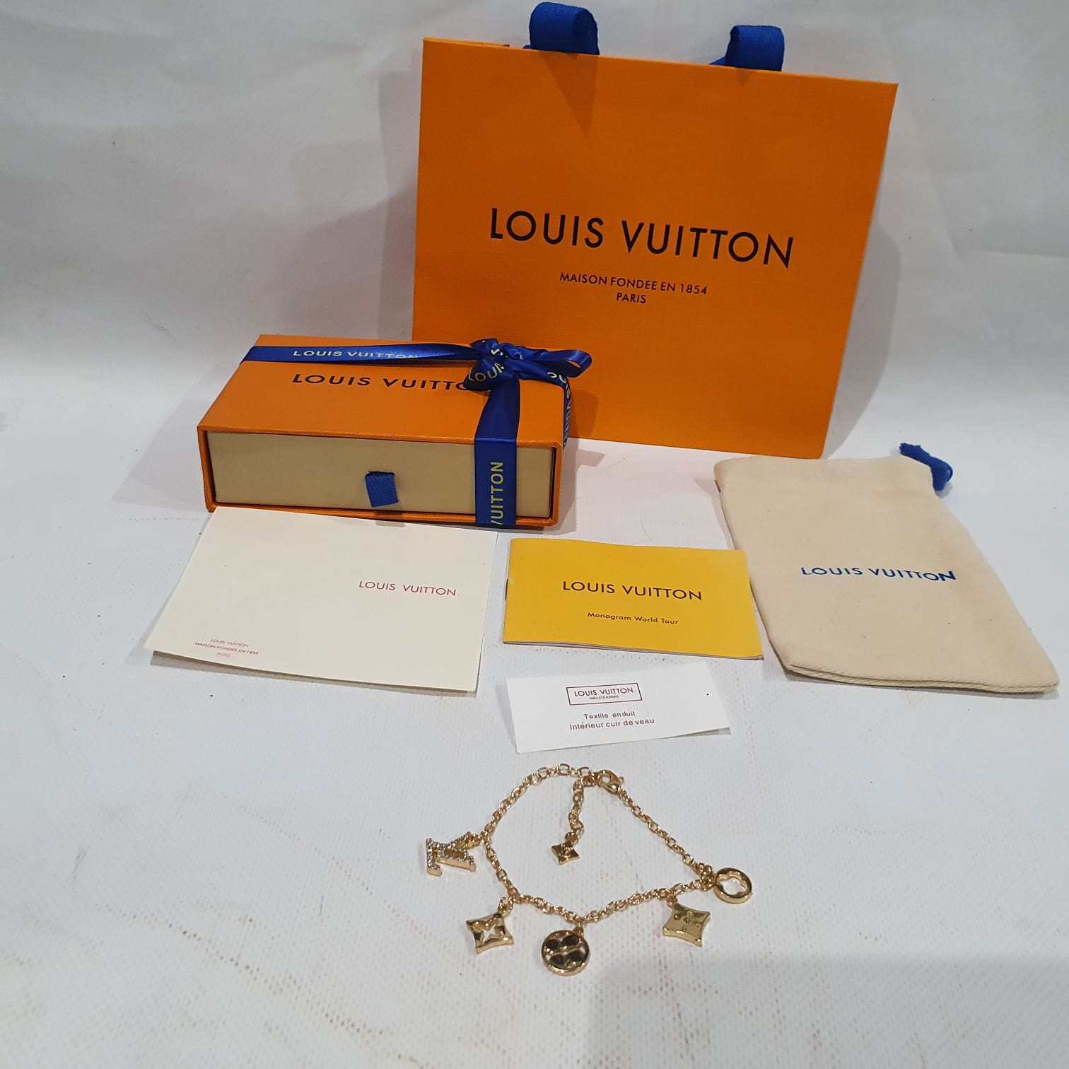 Louis Vuitton Necklace and Bracelet