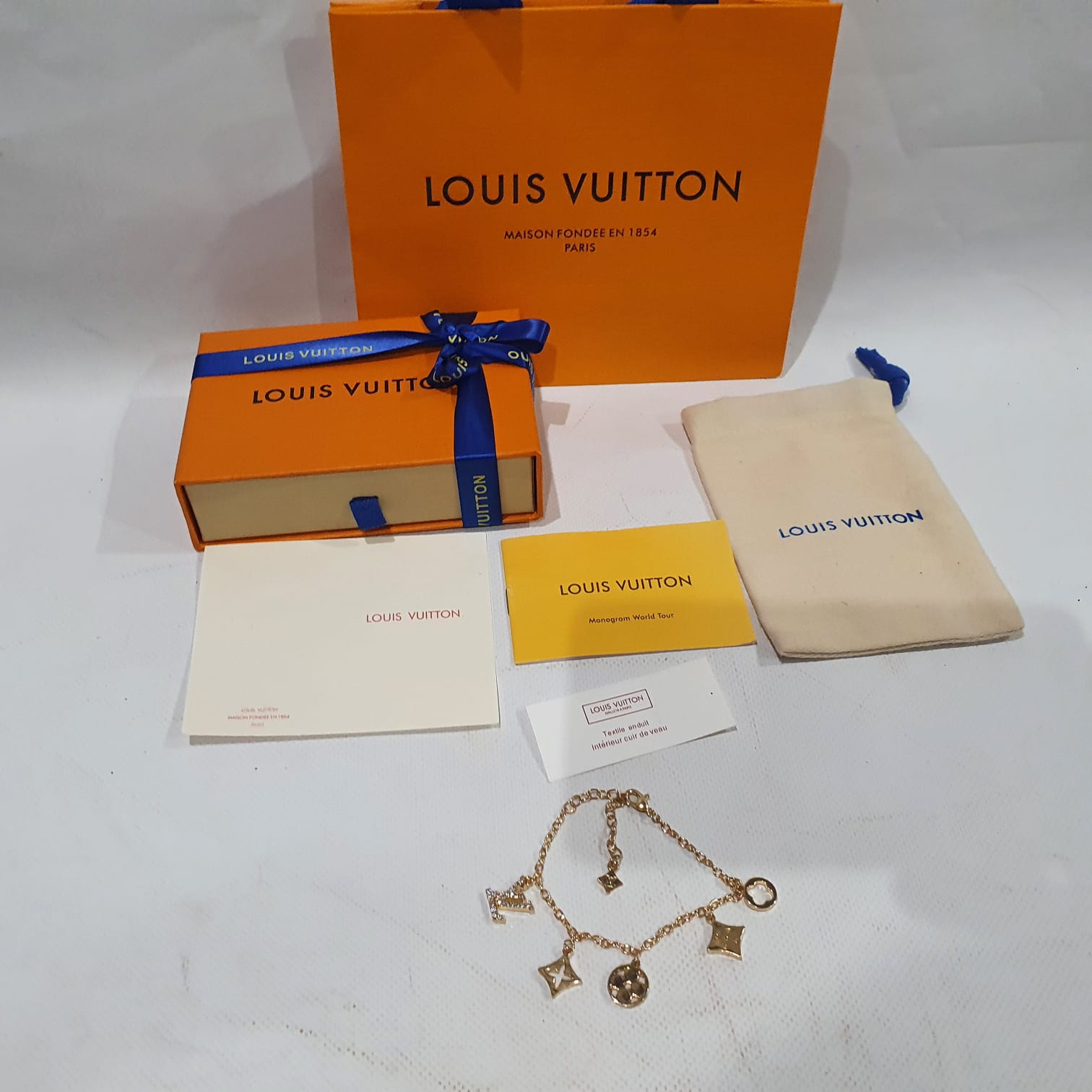 Louis Vuitton Necklace and Bracelet