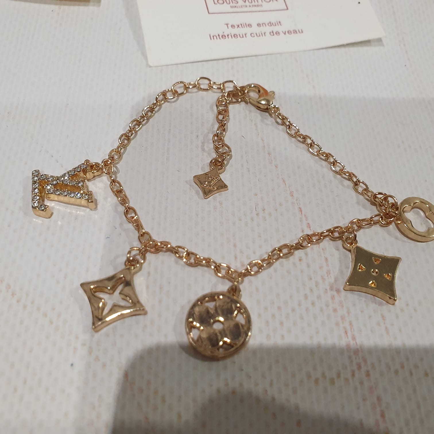 Louis Vuitton Necklace and Bracelet