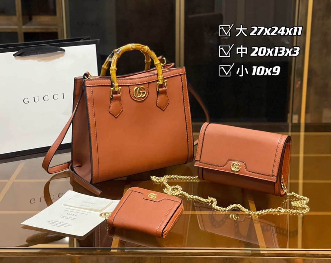 Gucci Diana  Tote Handbag Sets