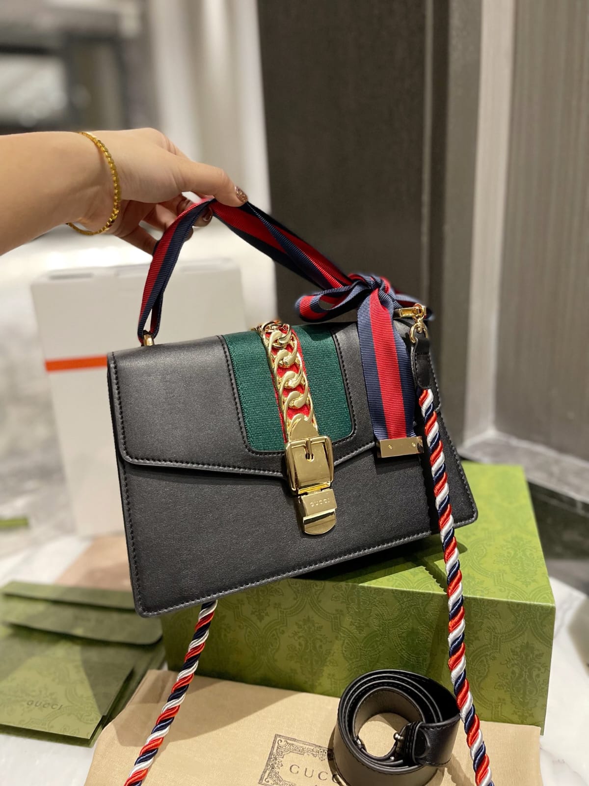 Gucci Sylvia  Handbag