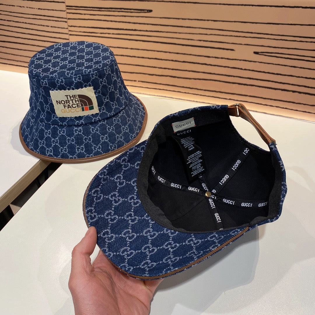 Gucci  North Face Bucket hat or Cap