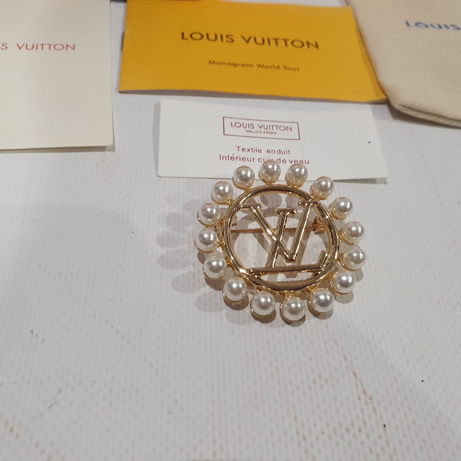 Louis Vuitton brooch