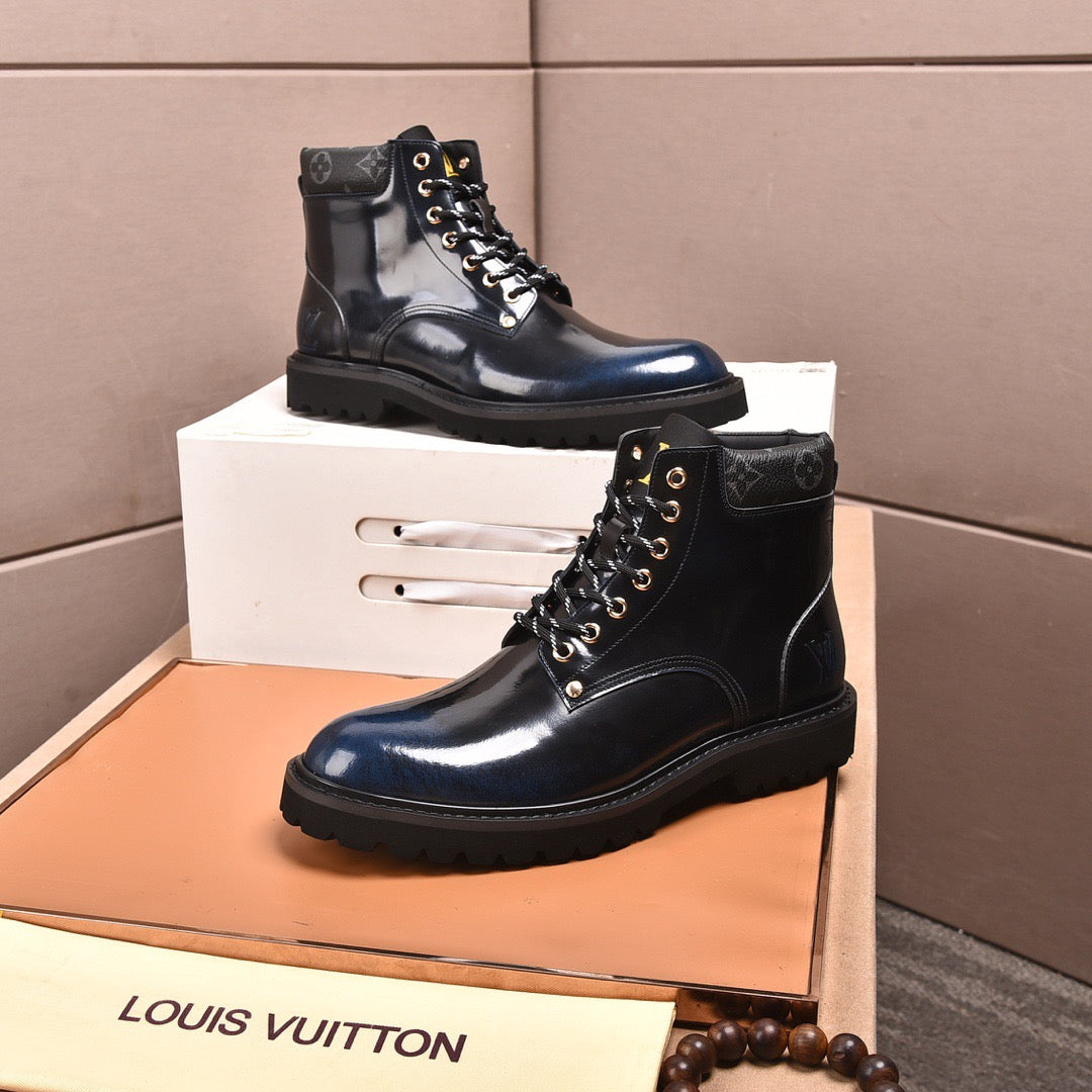 Louis Vuitton ankle shoes boots