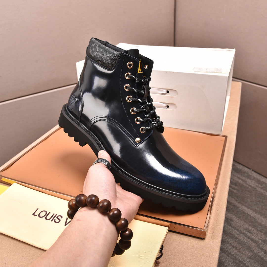 Louis Vuitton ankle shoes boots