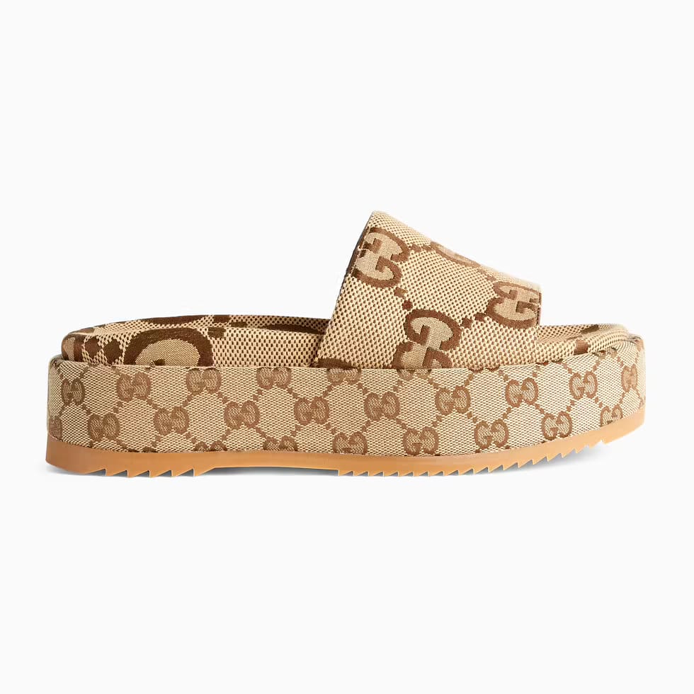 Gucci  Women's platform Slide Sandals