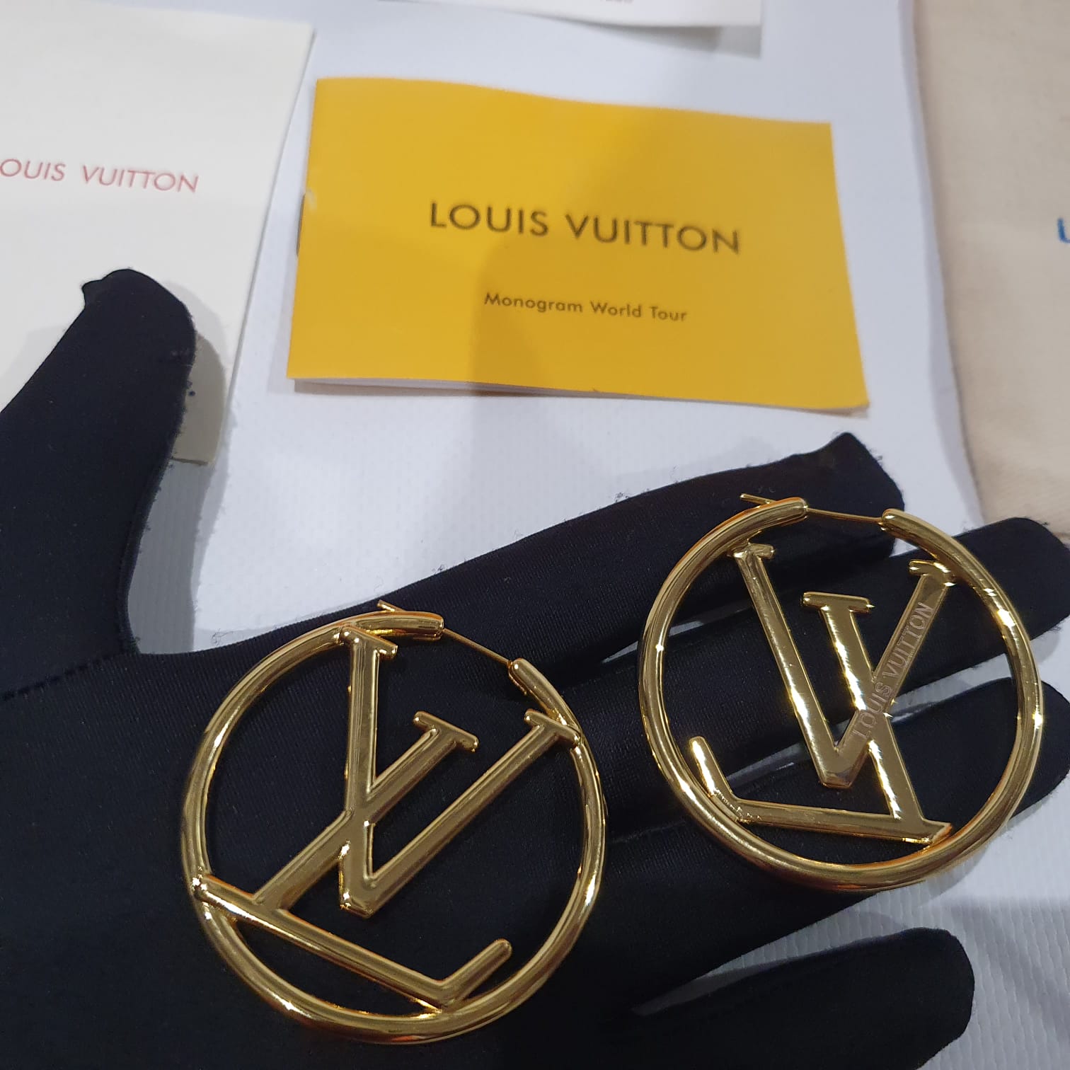 Louis Vuitton Hoop earrings