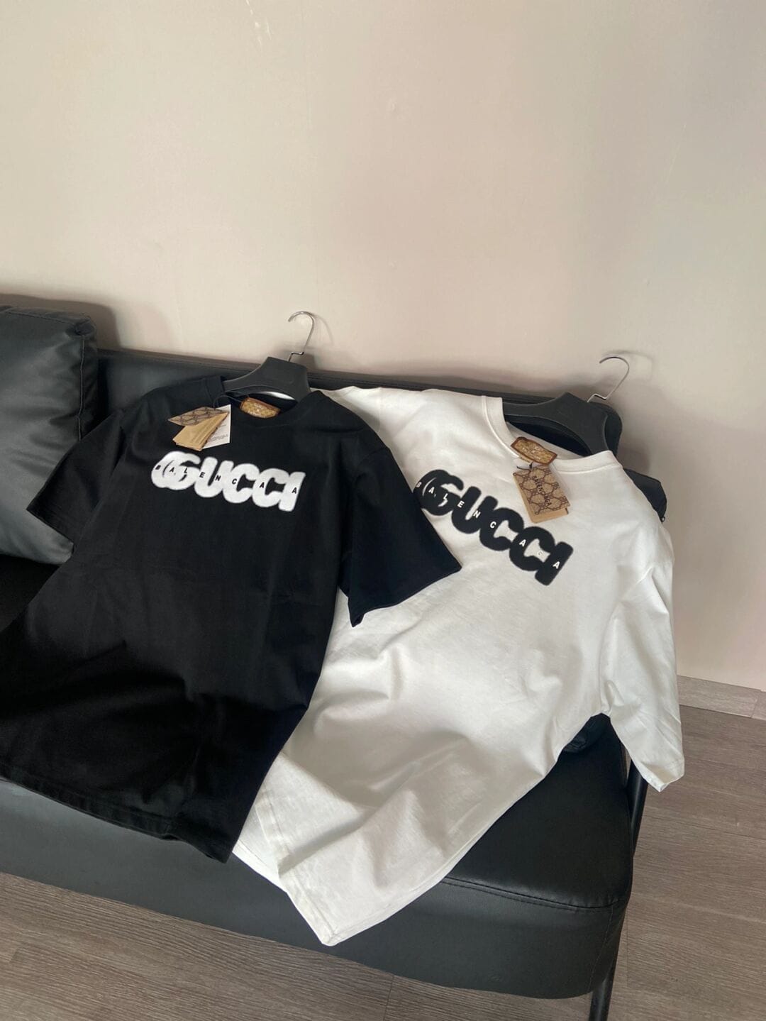 Gucci X Balenciaga T-Shirt Black GC013
