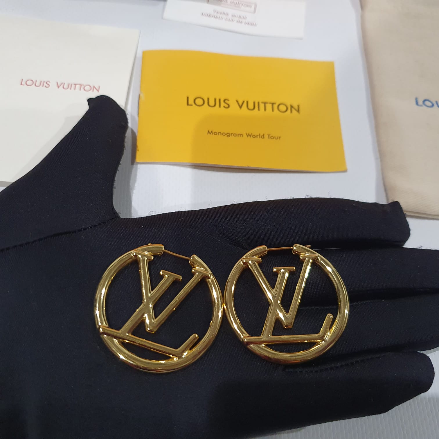 Louis Vuitton Hoop earrings