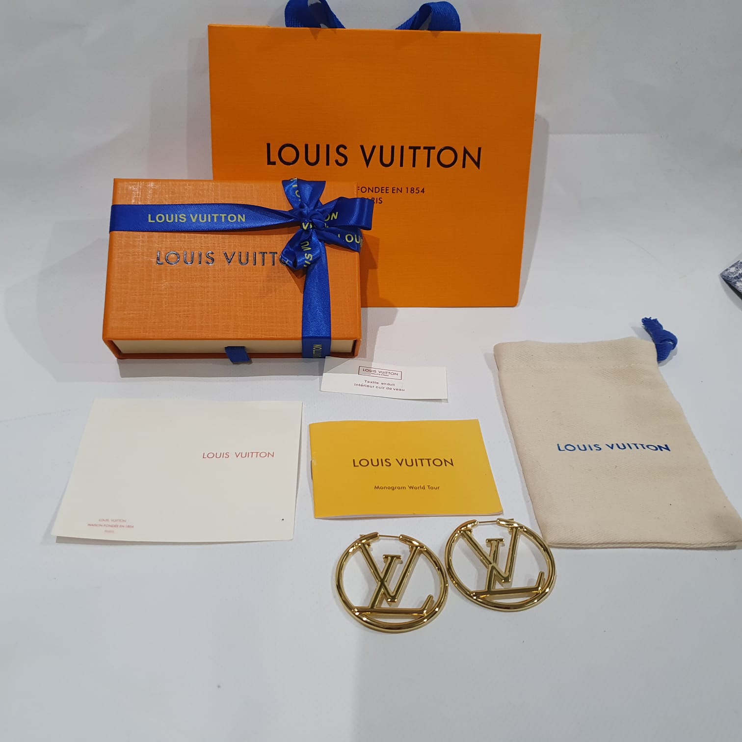 Louis Vuitton Hoop earrings