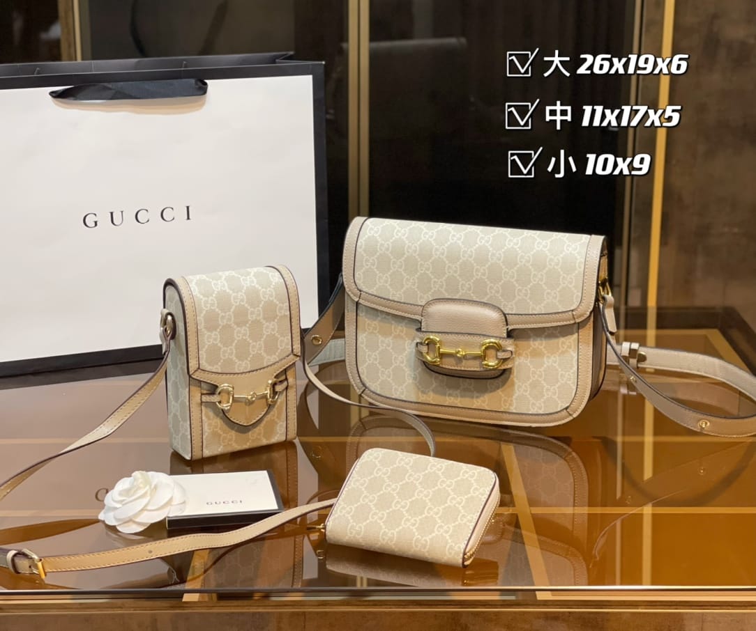 Gucci Horsebit 1955 Shoulder Handbag Sets