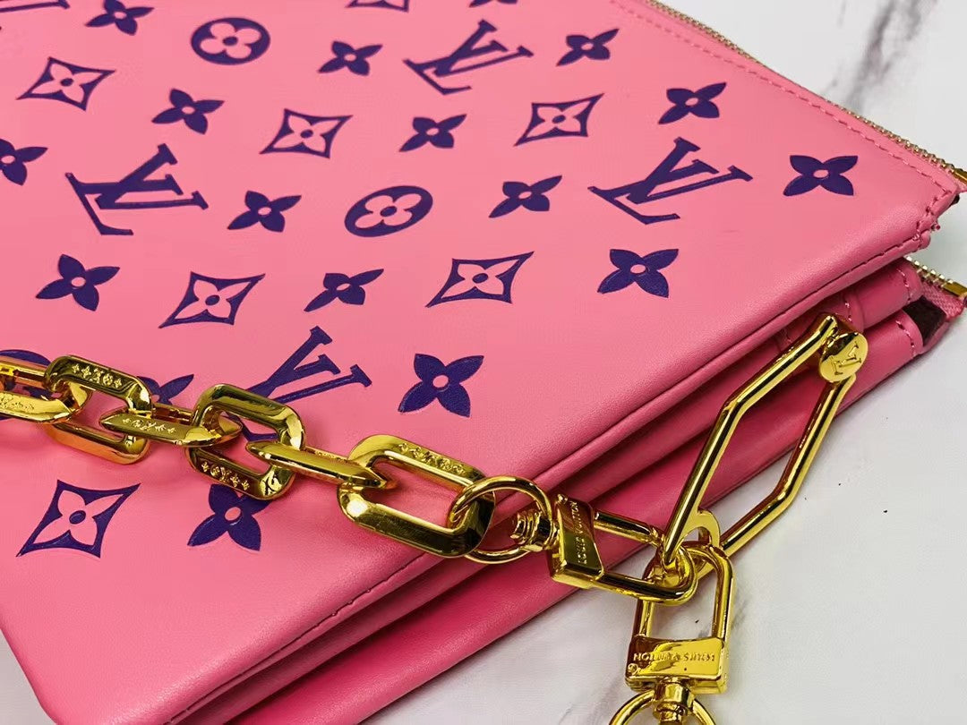 Louis Vuitton Coussin leather Handbag  lushentic version