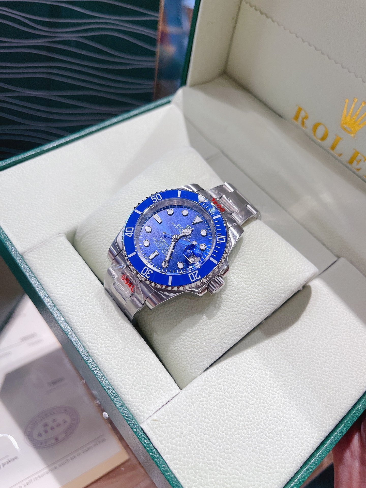 Rolex Submariner Blue index dial Oyster - 39mm