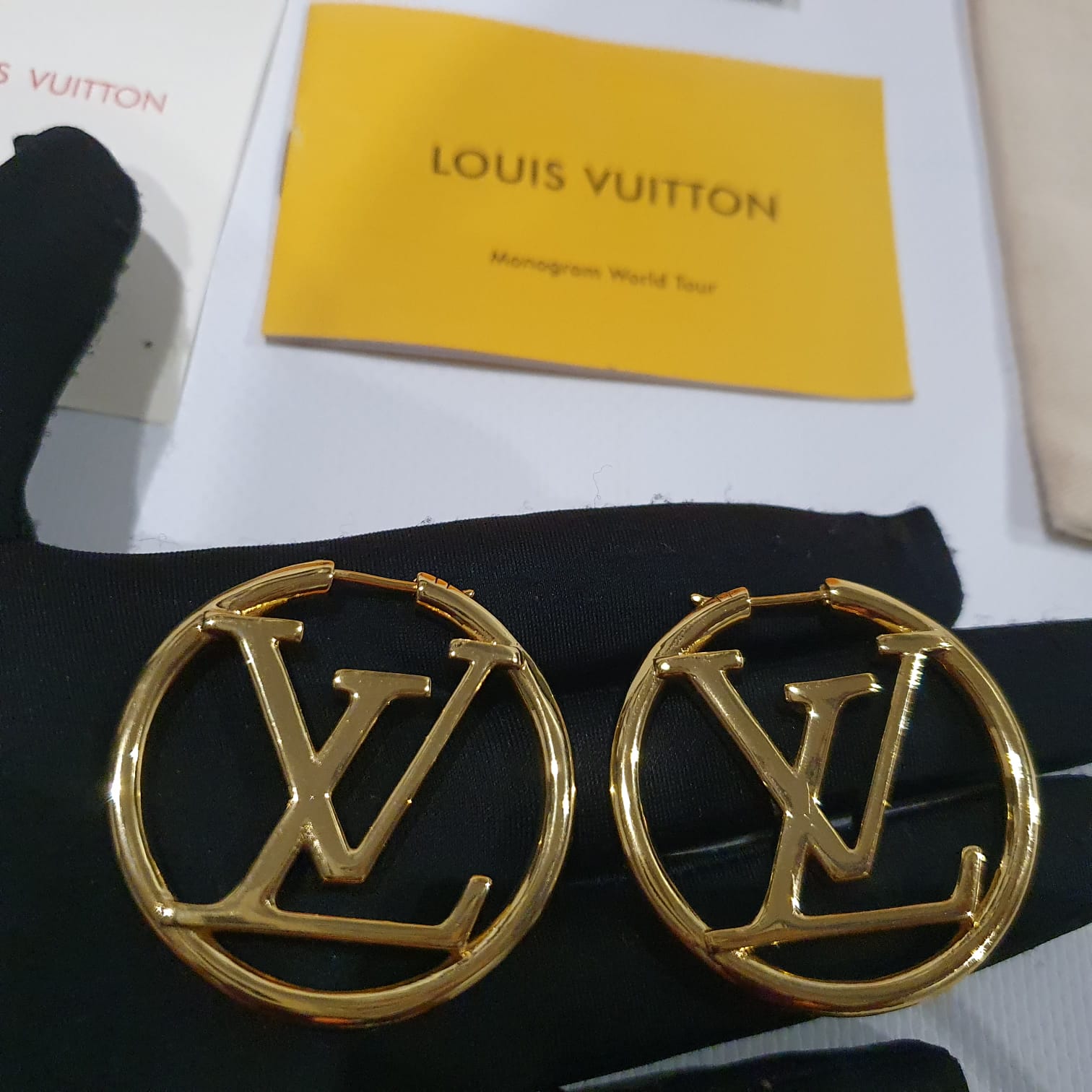 Louis Vuitton Hoop earrings