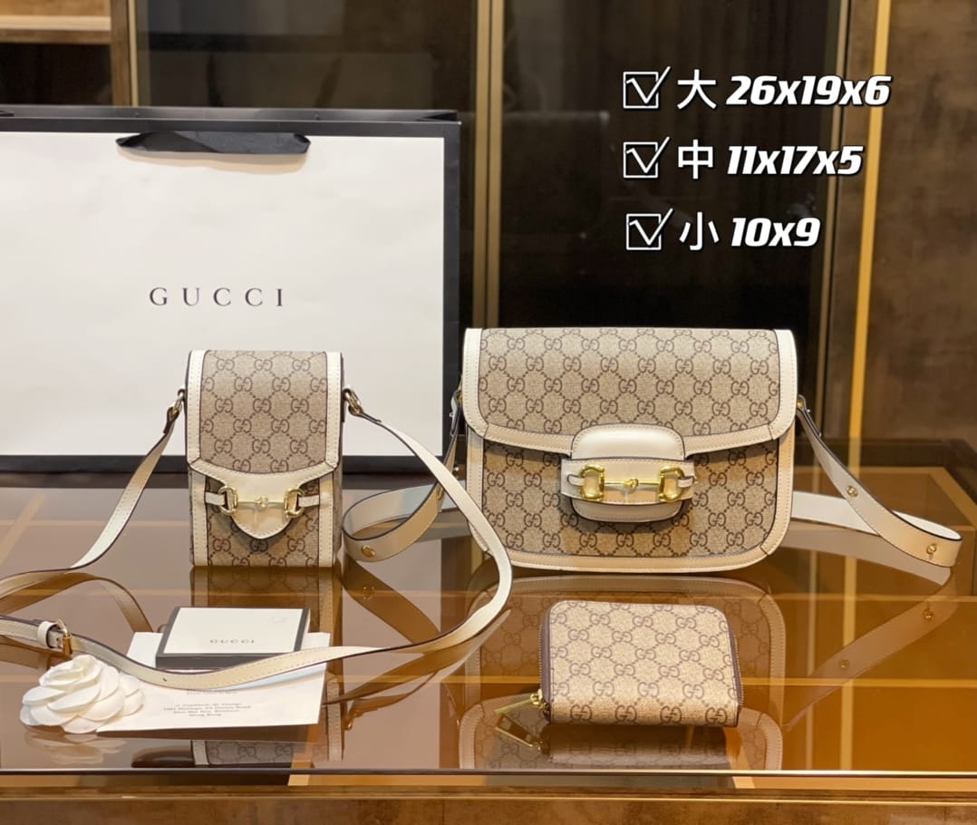 Gucci Horsebit 1955 Shoulder Handbag Sets