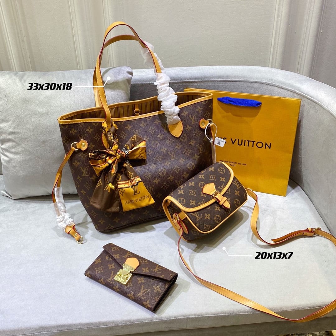 Louis Vuitton Neverfull  Handbag Sets