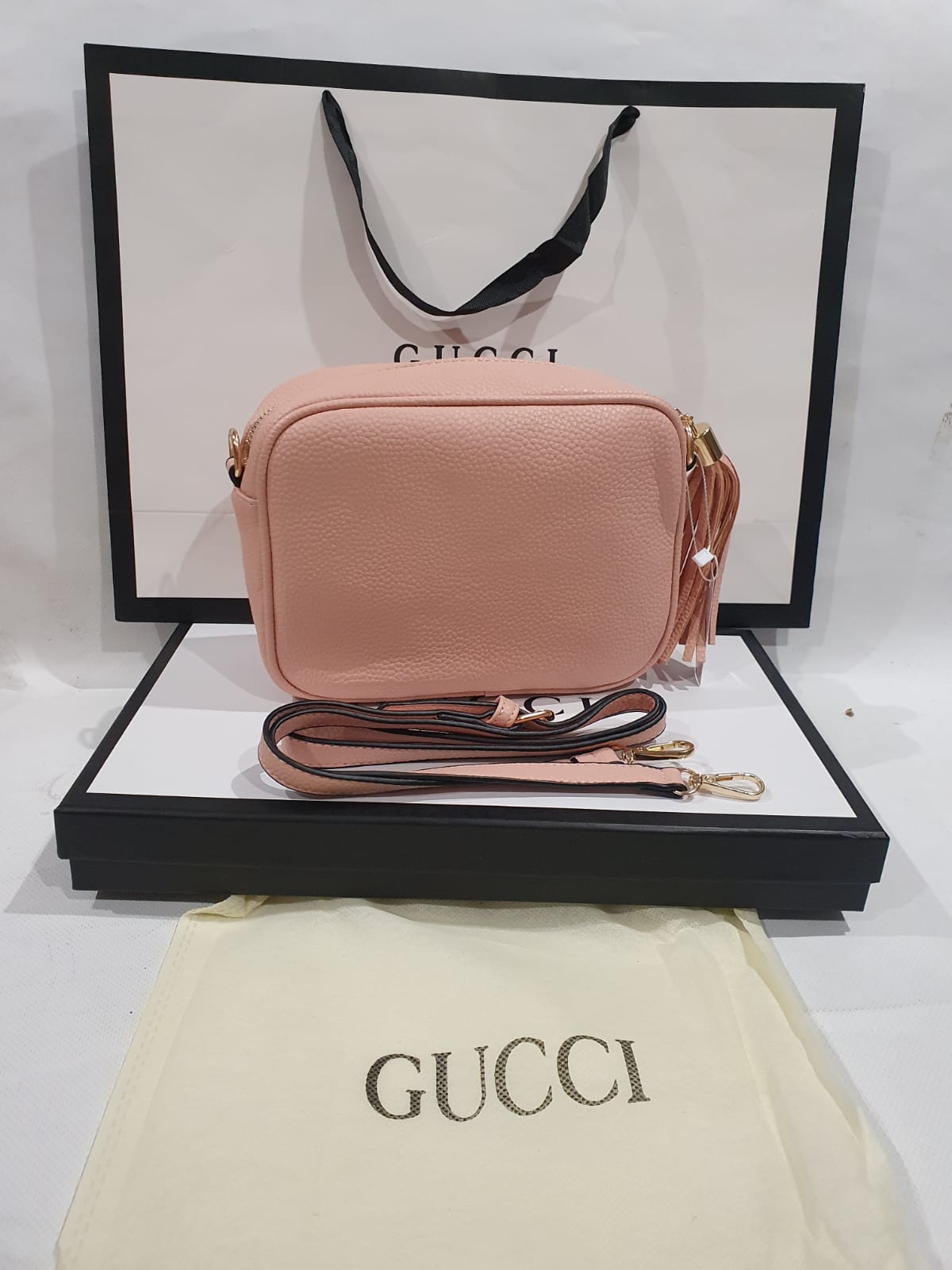Gucci Disco Soho Handbag (Detachable Strap )
