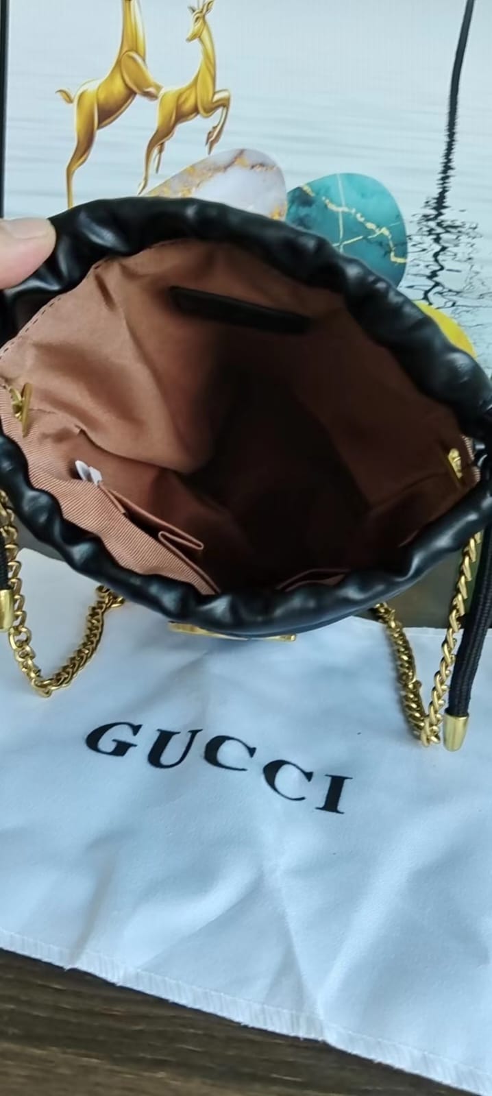 Gucci Marmont Bucket Handbag