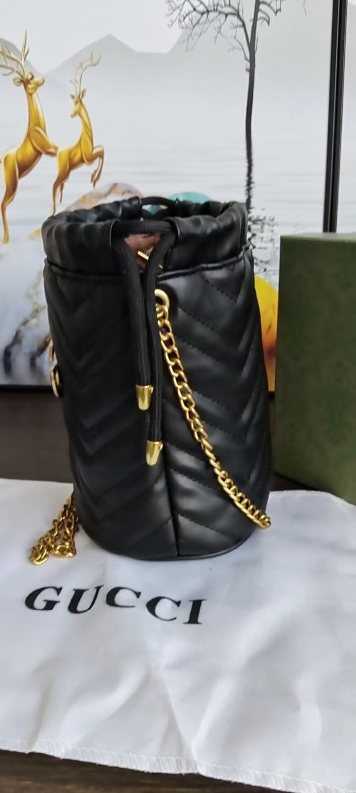 Gucci Marmont Bucket Handbag