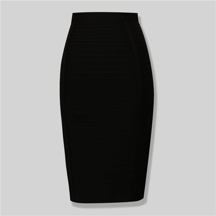 Zipper Bandage  Bodycon Pencil Skirt