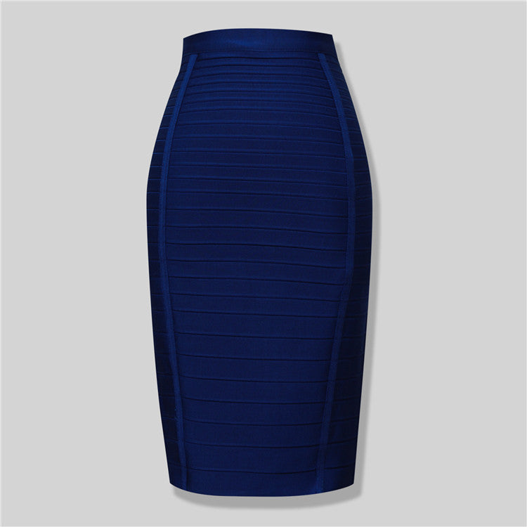 Zipper Bandage  Bodycon Pencil Skirt