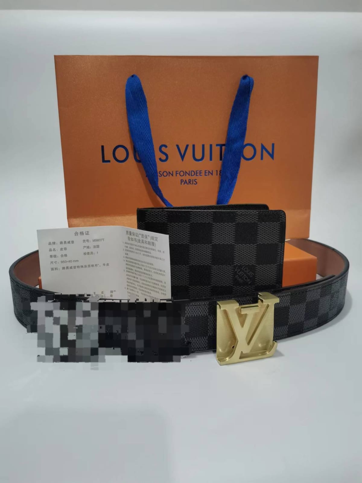 Louis Vuitton Belt and wallet Set – Merit Trends