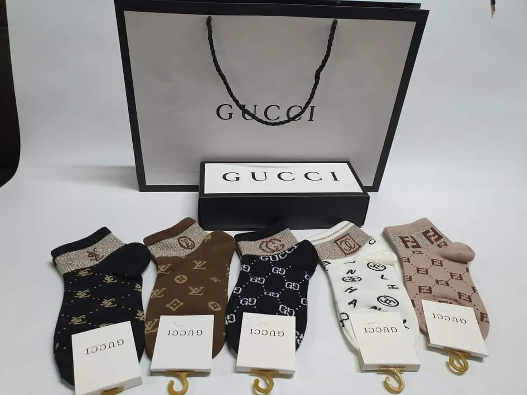 Louis Vuitton , Gucci , Chanel , Fendi , Yves Saint Laurent Socks – Merit  Trends