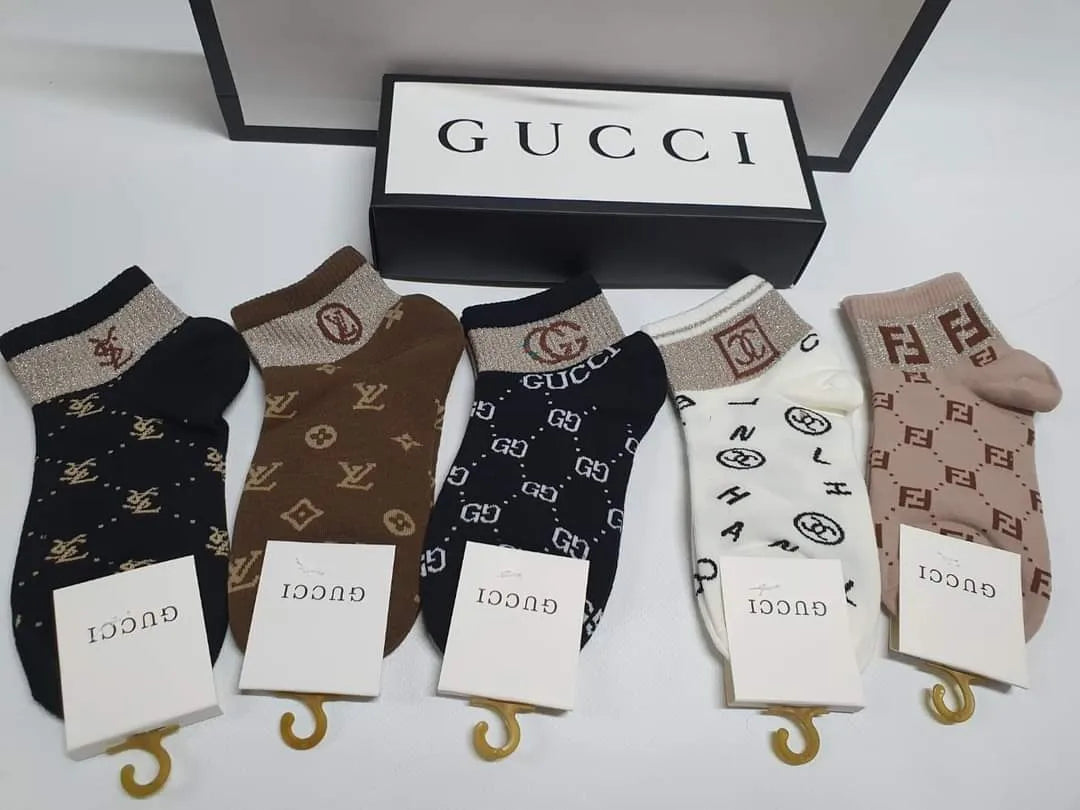 Louis Vuitton , Gucci , Chanel , Fendi , Yves Saint Laurent Socks – Merit  Trends