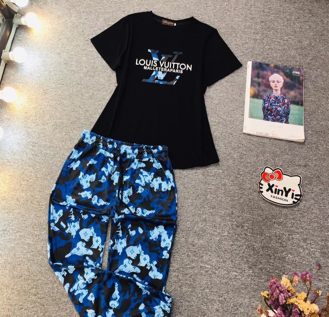 Louis Vuitton  Jogger and Tshirts Set