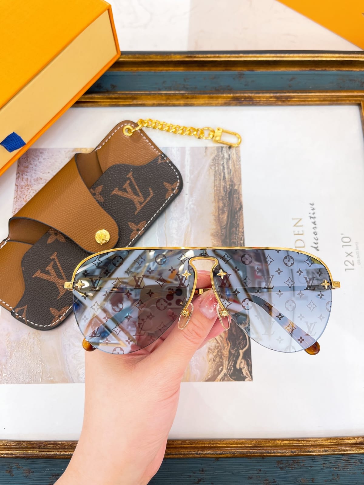 Louis Vuitton Grease Mask Sunglasses