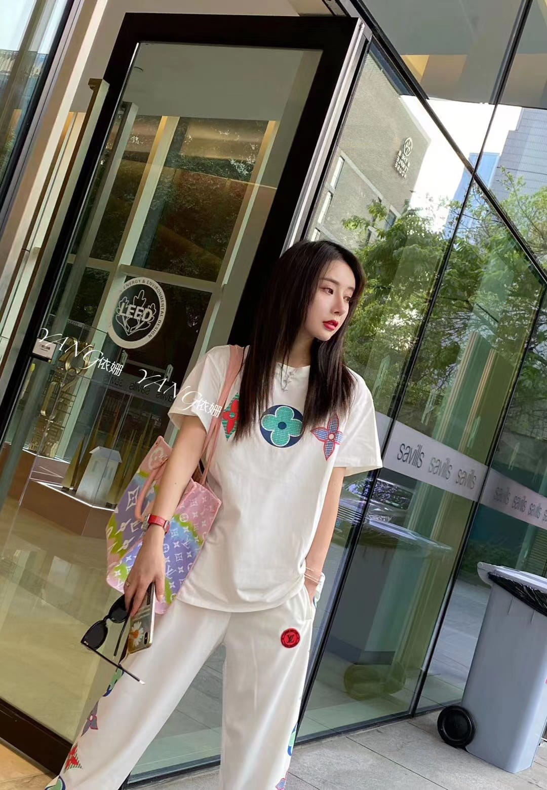 Louis Vuitton  Jogger and T-shirts Set ( tracksuit)
