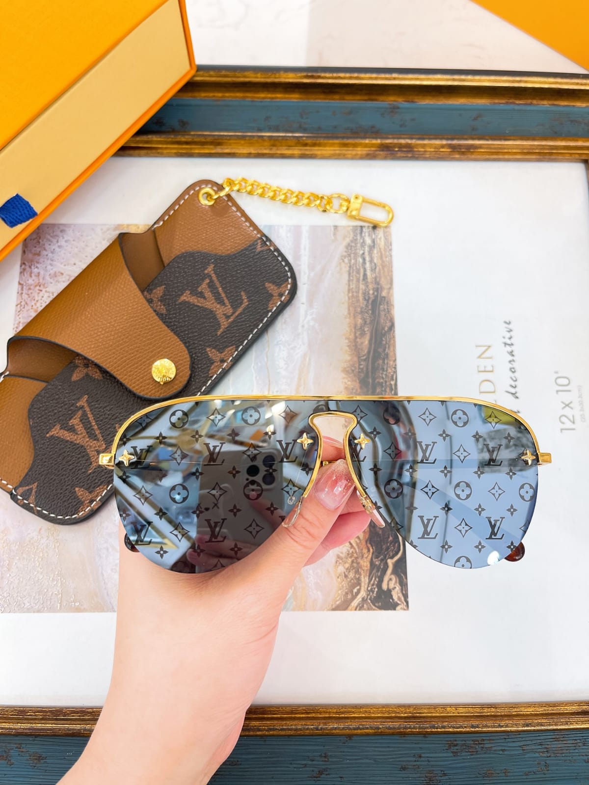 Louis Vuitton Grease Mask Sunglasses