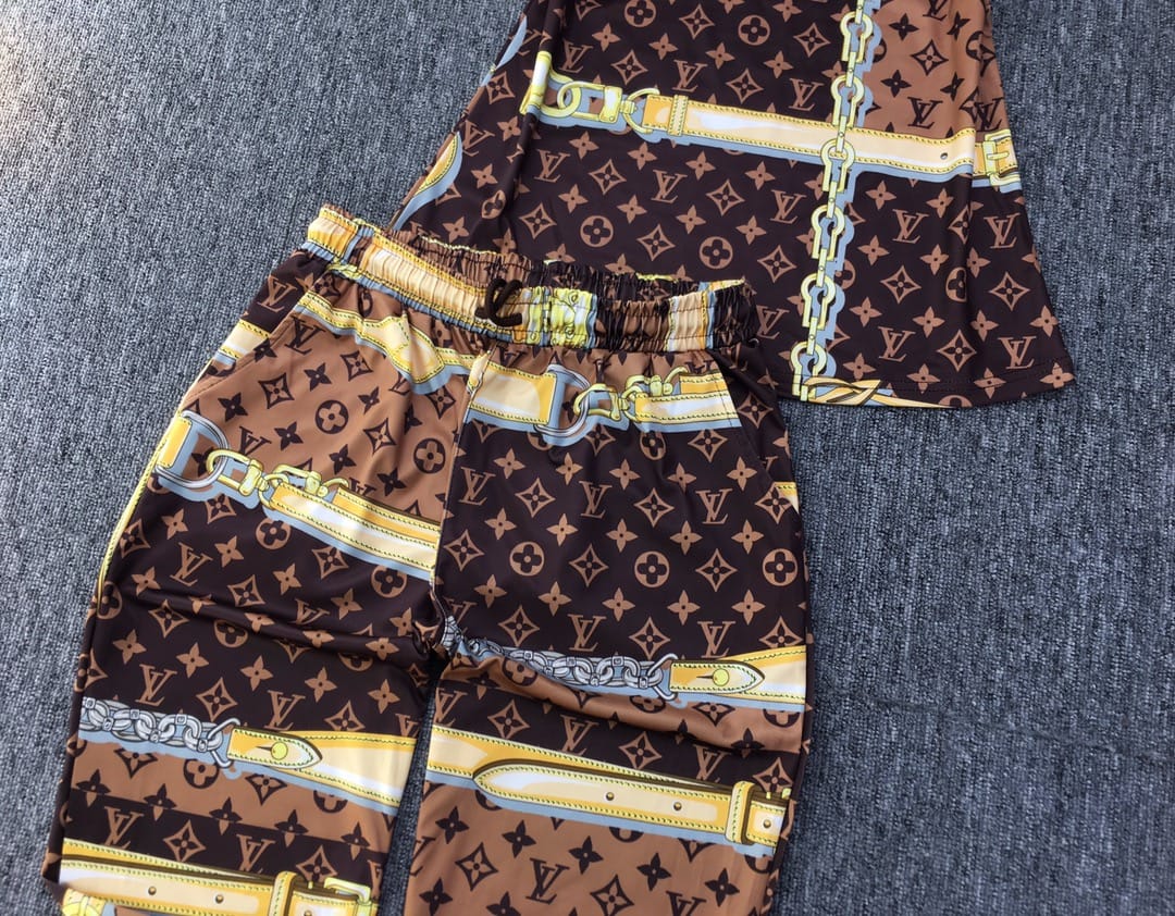 Louis Vuitton  Jogger and Tshirts Set