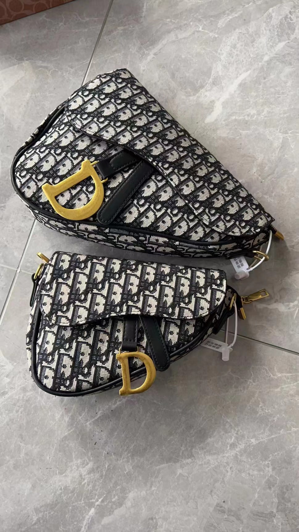 Christian Dior Saddle Oblique  Jacquard ( small -Crossbody Shoulder) Handbag
